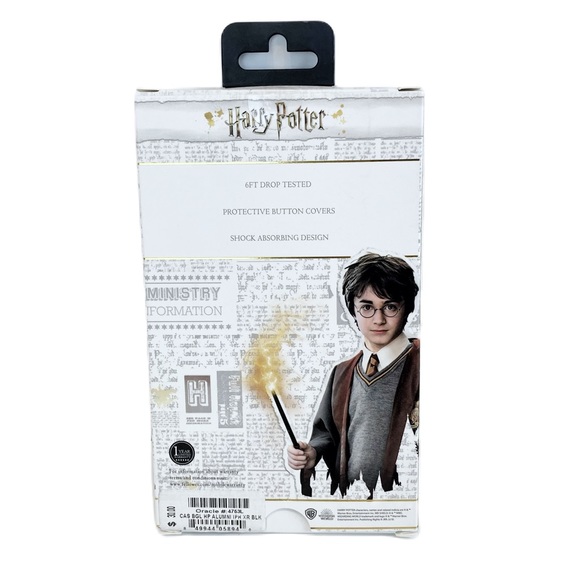 Harry Potter Hufflepuff Alumni Protective Slim Fit Hybrid Apple iPhone XR - Picture 3 of 6